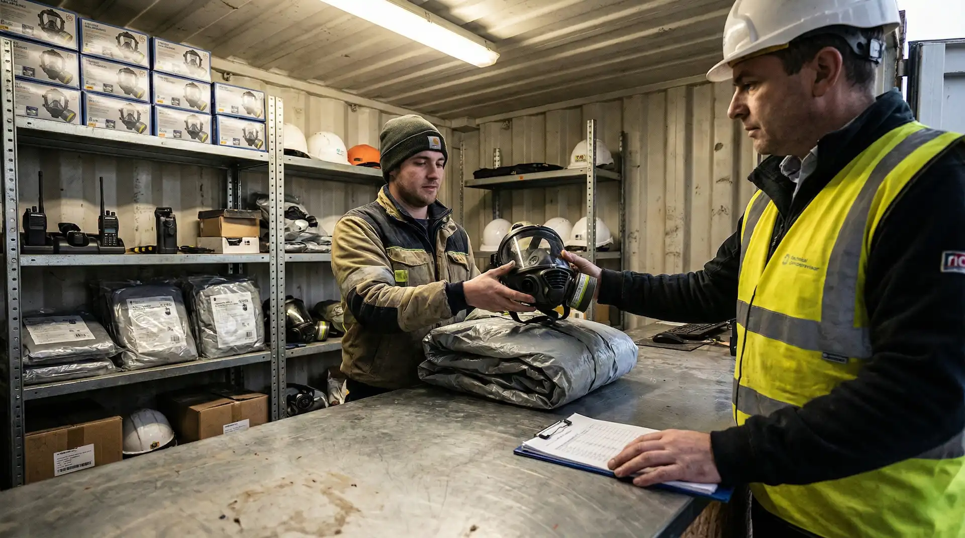 Gelsenkirchen Refinery - PPE distribution point